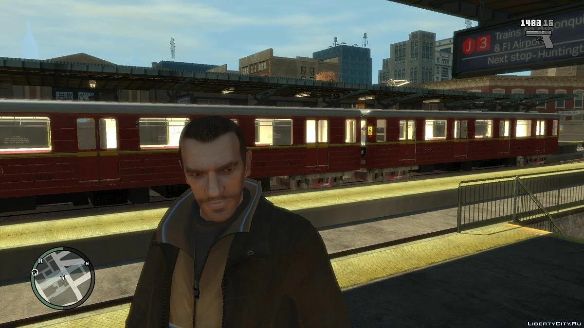 Метровагон 81-717 "Красная стрела" / GTA 4