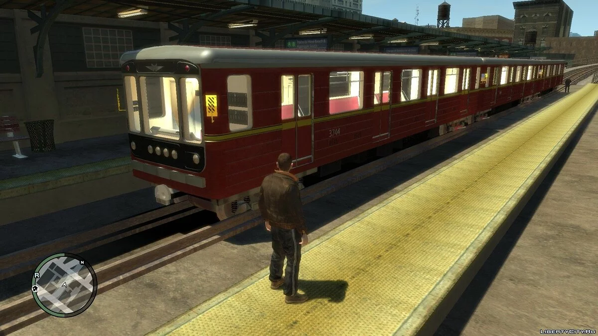 Метровагон 81-717 "Красная стрела" / GTA 4