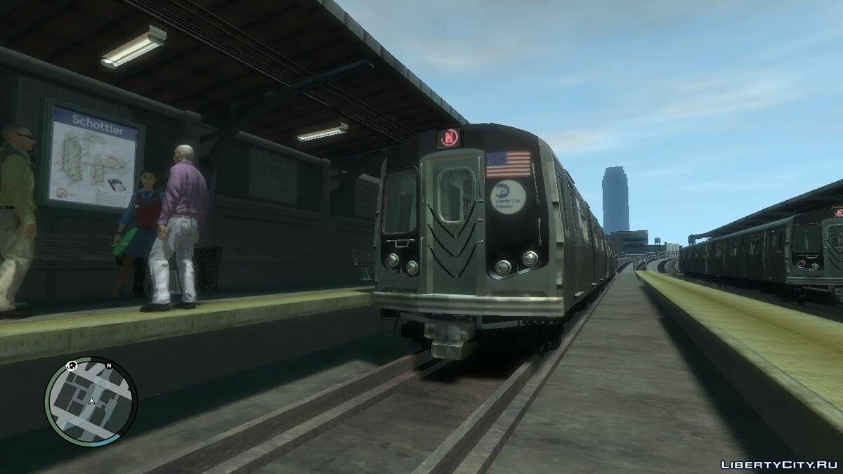 Скачать R-160 Subway car V.1.0 для GTA 4