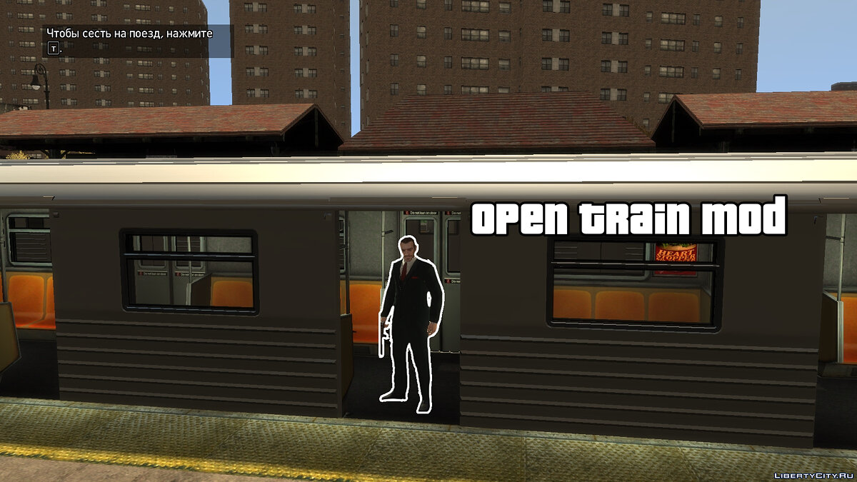 Скачать Open train mod beta 1.0 для GTA 4