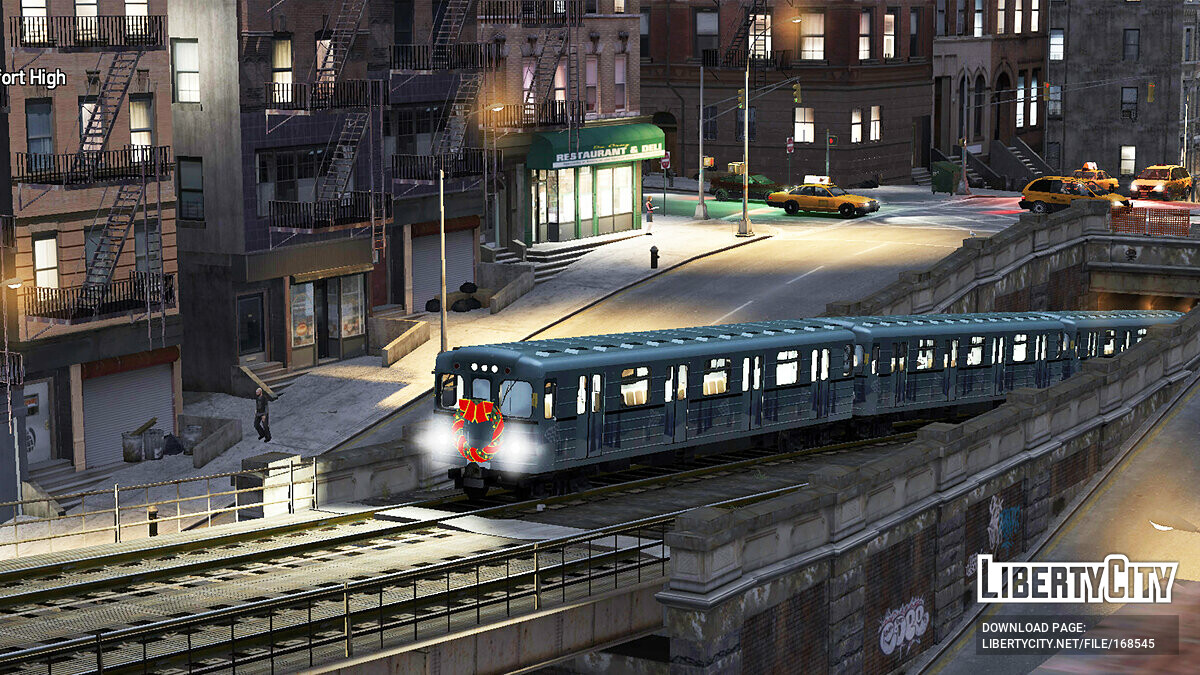 Замена subway_hi.wft в GTA 4 (14 файлов)