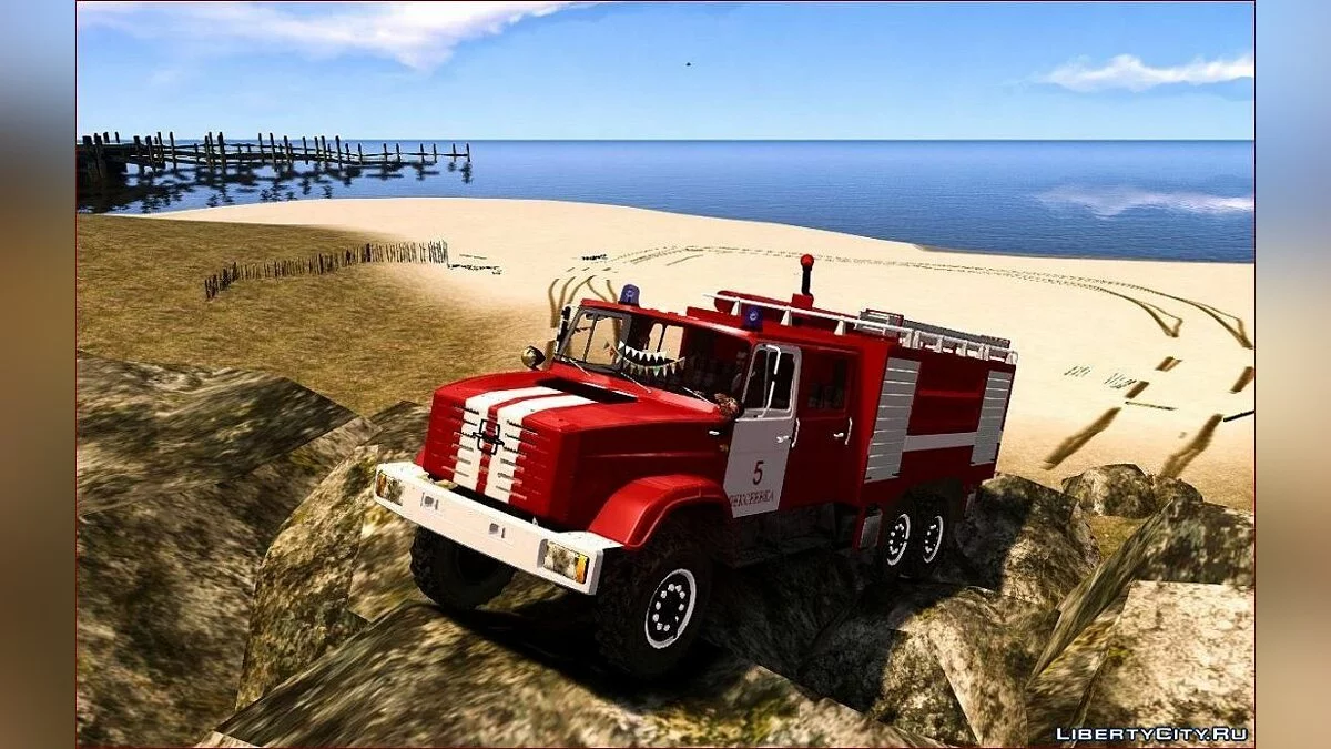 ЗИЛ 433474 Пожарный / GTA 4