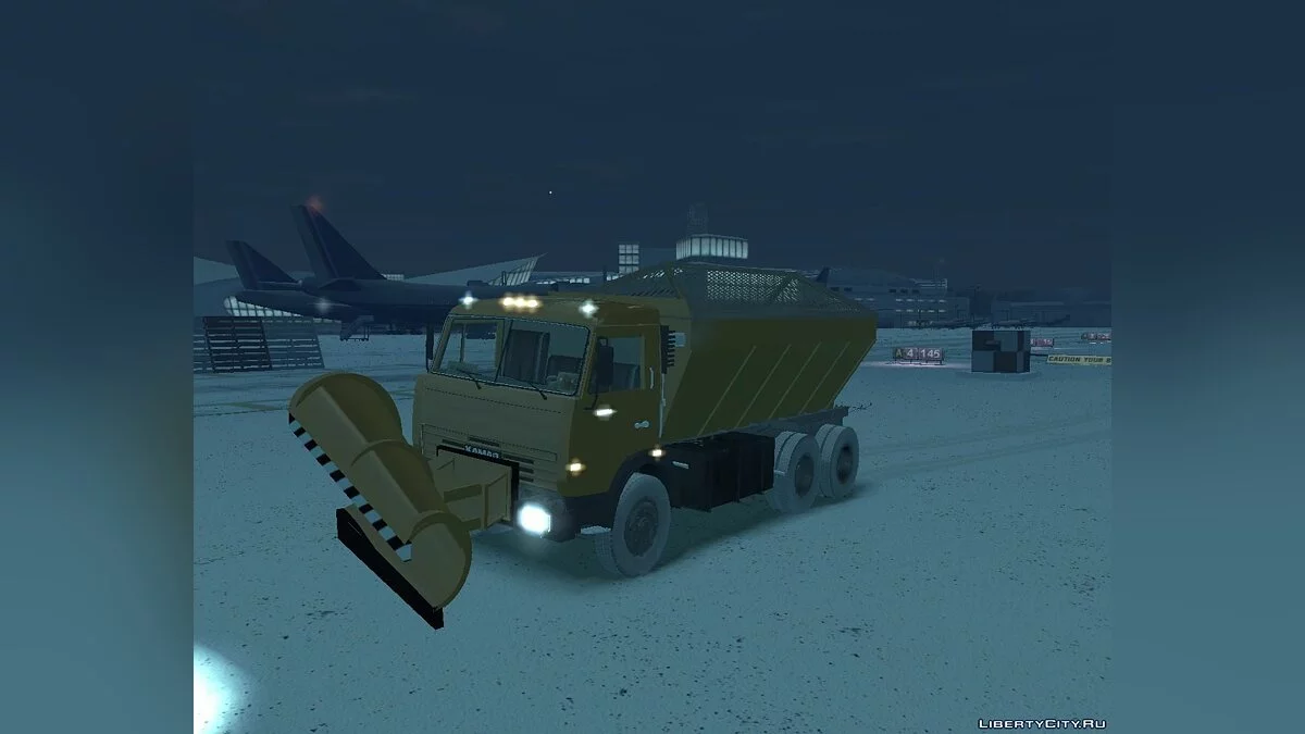 KAMAZ 53215 Snow grader / GTA 4