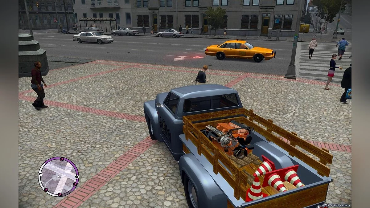 Hot Rod Truck Gas Monkey / GTA 4