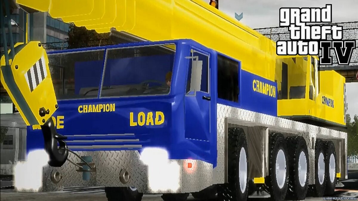 Скачать Terminator 3 Movie Truck Champion Crane 2.0 для GTA 4