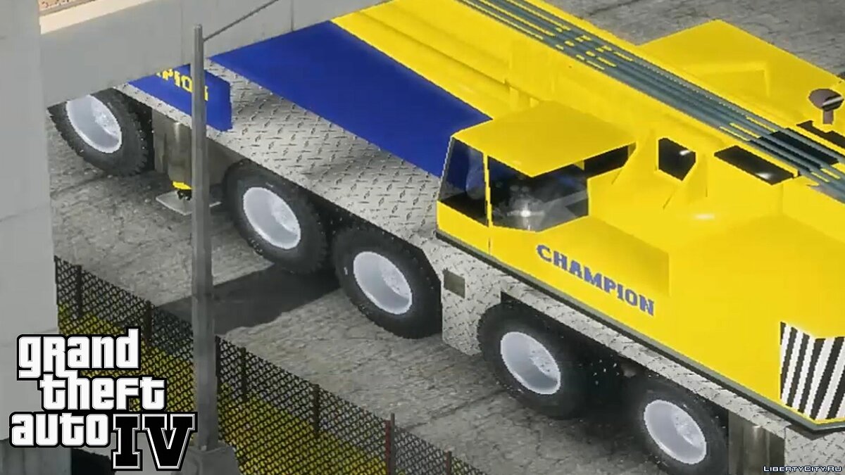 Скачать Terminator 3 Movie Truck Champion Crane 2.0 для GTA 4