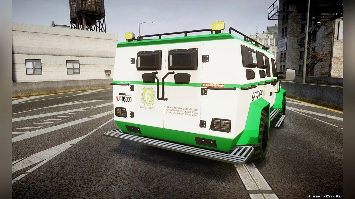Gruppe6 Van / GTA 4