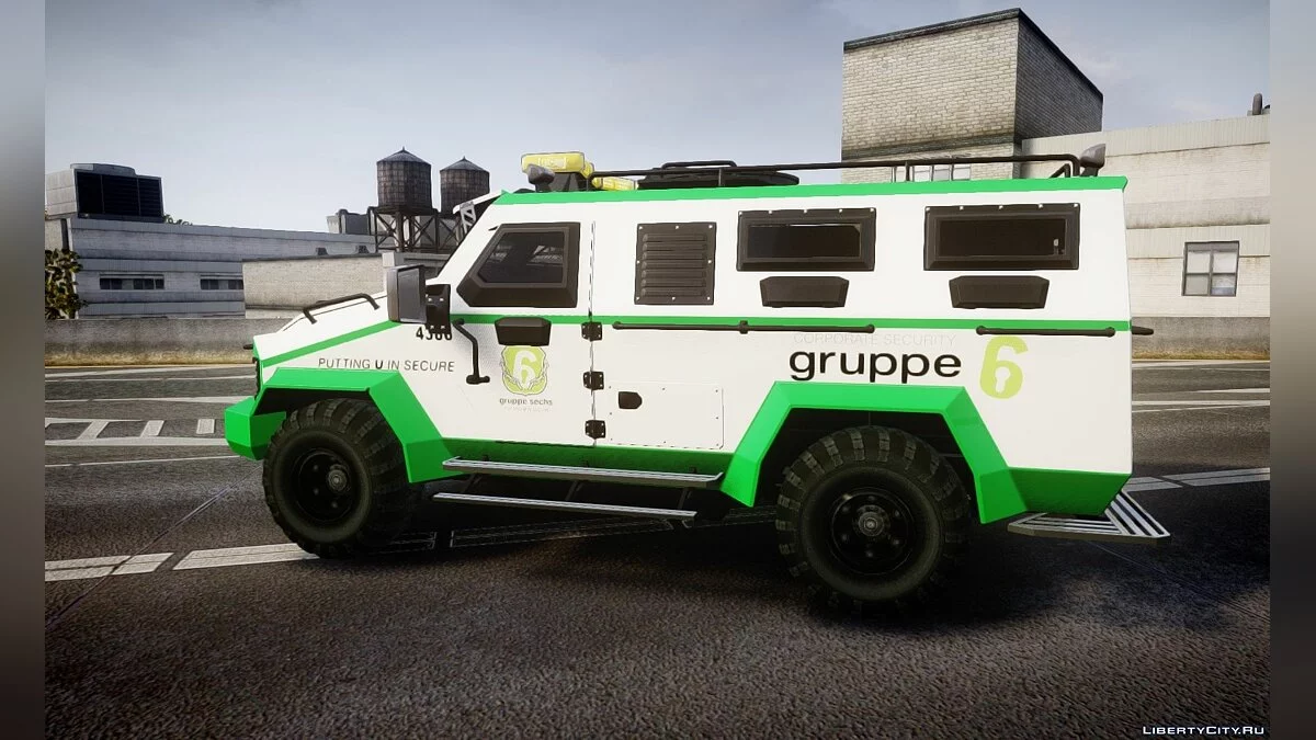 Gruppe6 Van / GTA 4