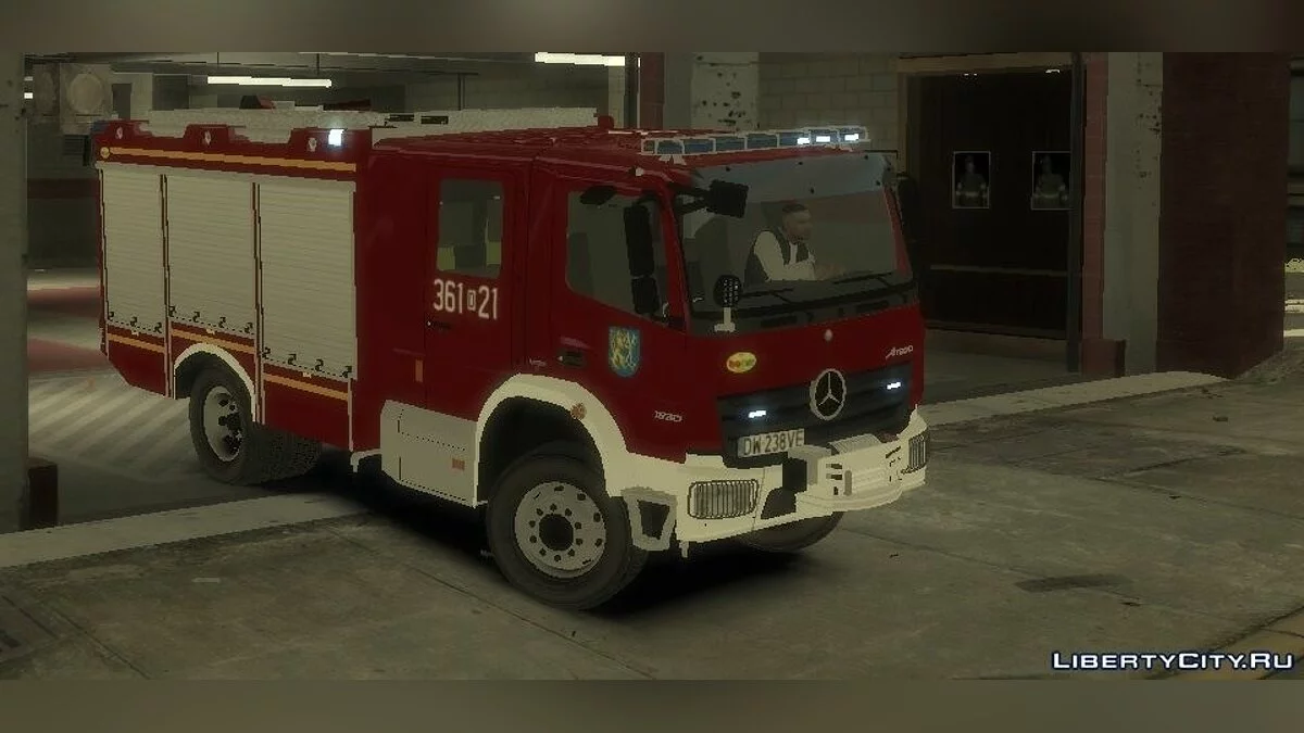 Mercedes-Benz Atego 1530 Firetruck / GTA 4