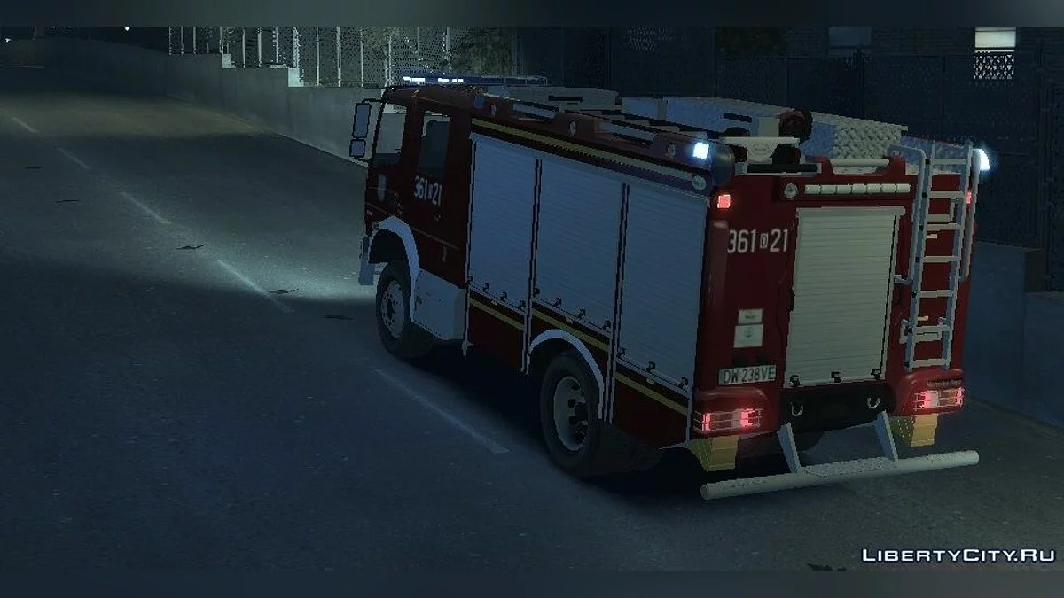 Mercedes-Benz Atego 1530 Firetruck / GTA 4