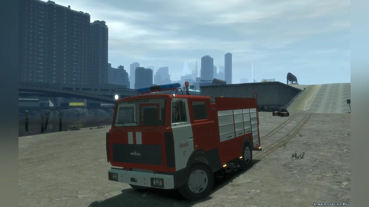 МАЗ 533702 пожарный / GTA 4