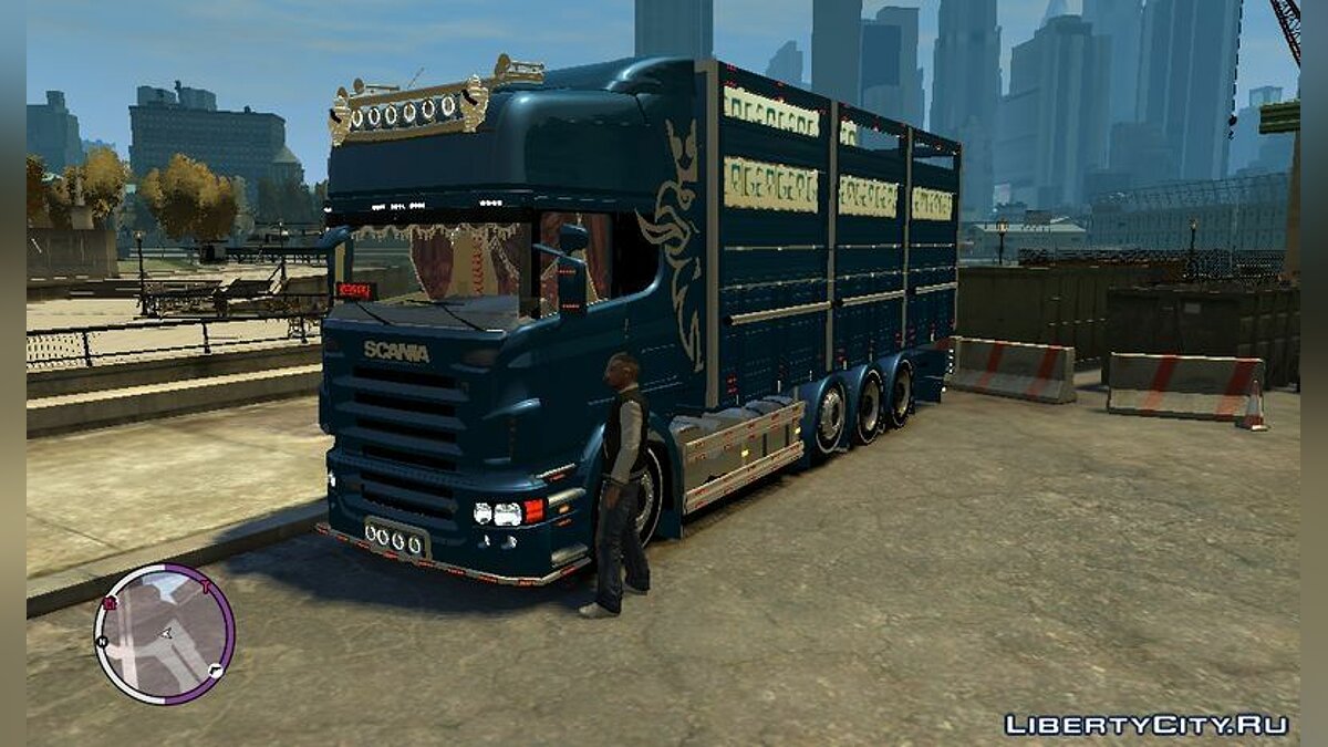 Скачать SCANIA R 580 для GTA 4