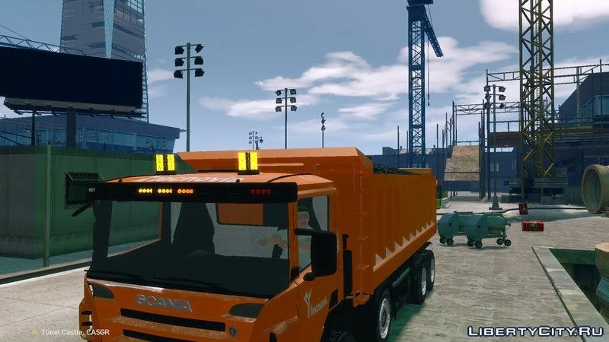 ELS v6 Scania Dumper P420 AFA AND TECNOVIA PACK / GTA 4