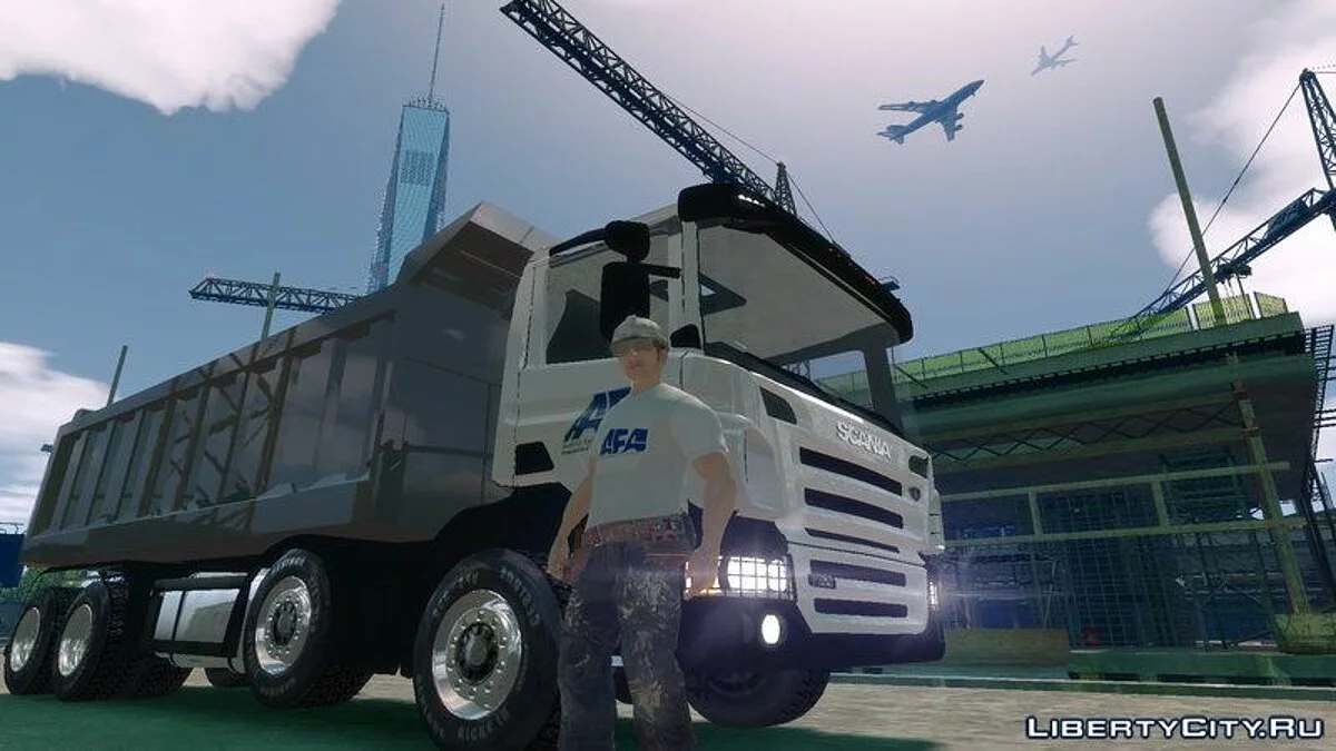 ELS v6 Scania Dumper P420 AFA AND TECNOVIA PACK / GTA 4