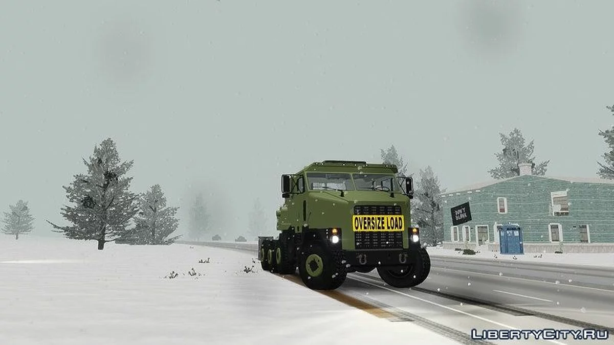 OShkosh M1070 HET USA Military Transport truck 2.0 / GTA 4