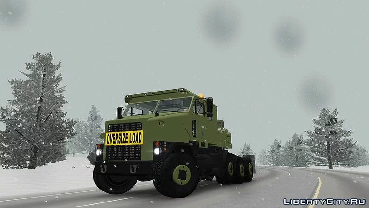 OShkosh M1070 HET USA Military Transport truck 2.0 / GTA 4