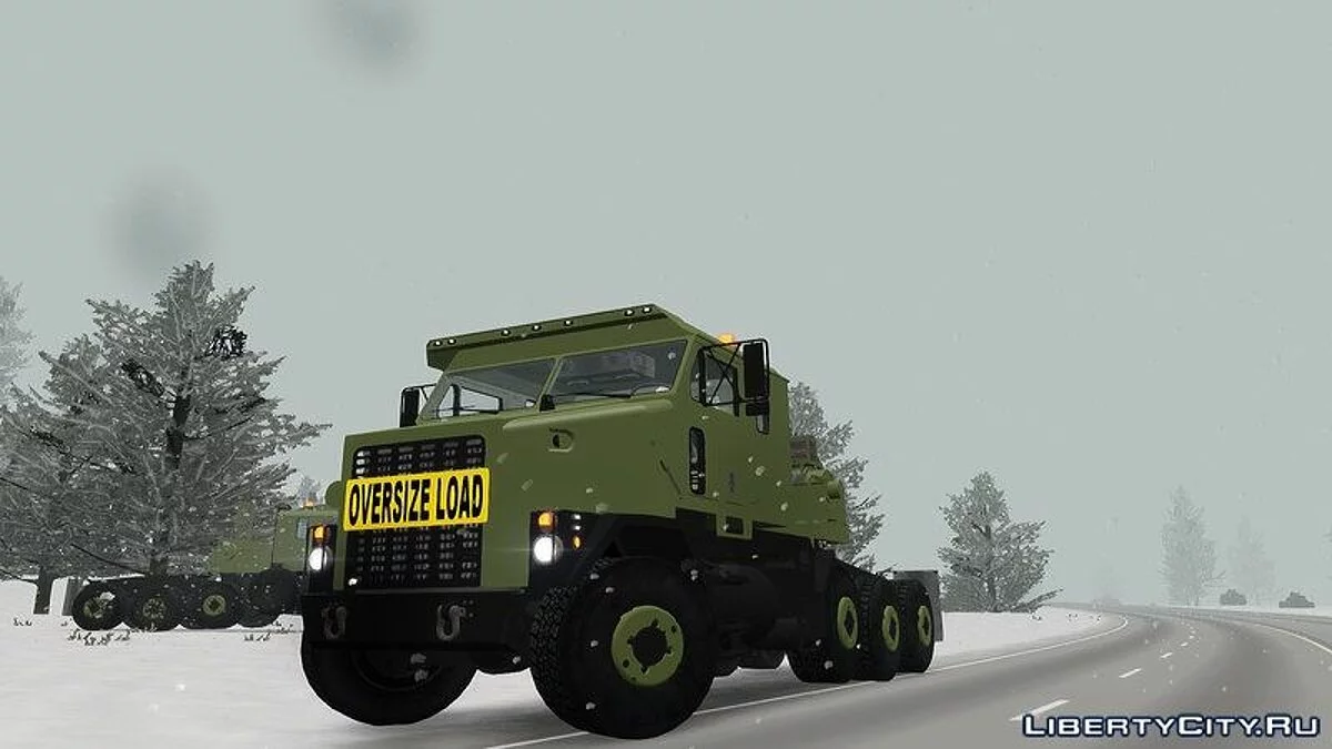 OShkosh M1070 HET USA Military Transport truck 2.0 / GTA 4