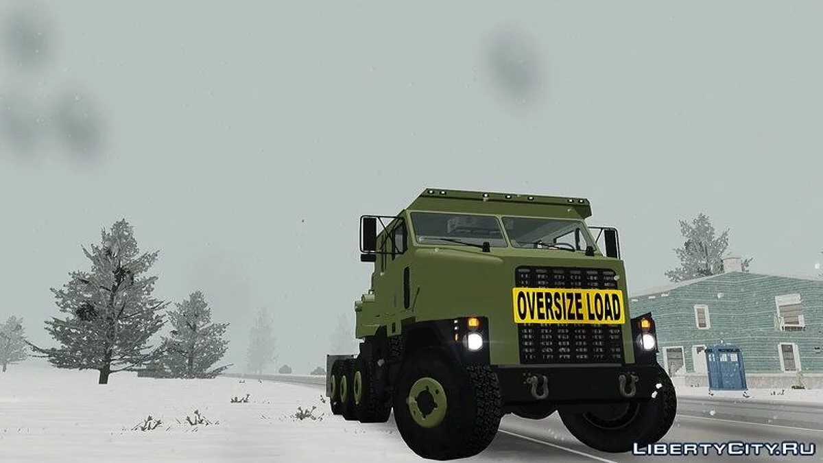 OShkosh M1070 HET USA Military Transport truck 2.0 / GTA 4
