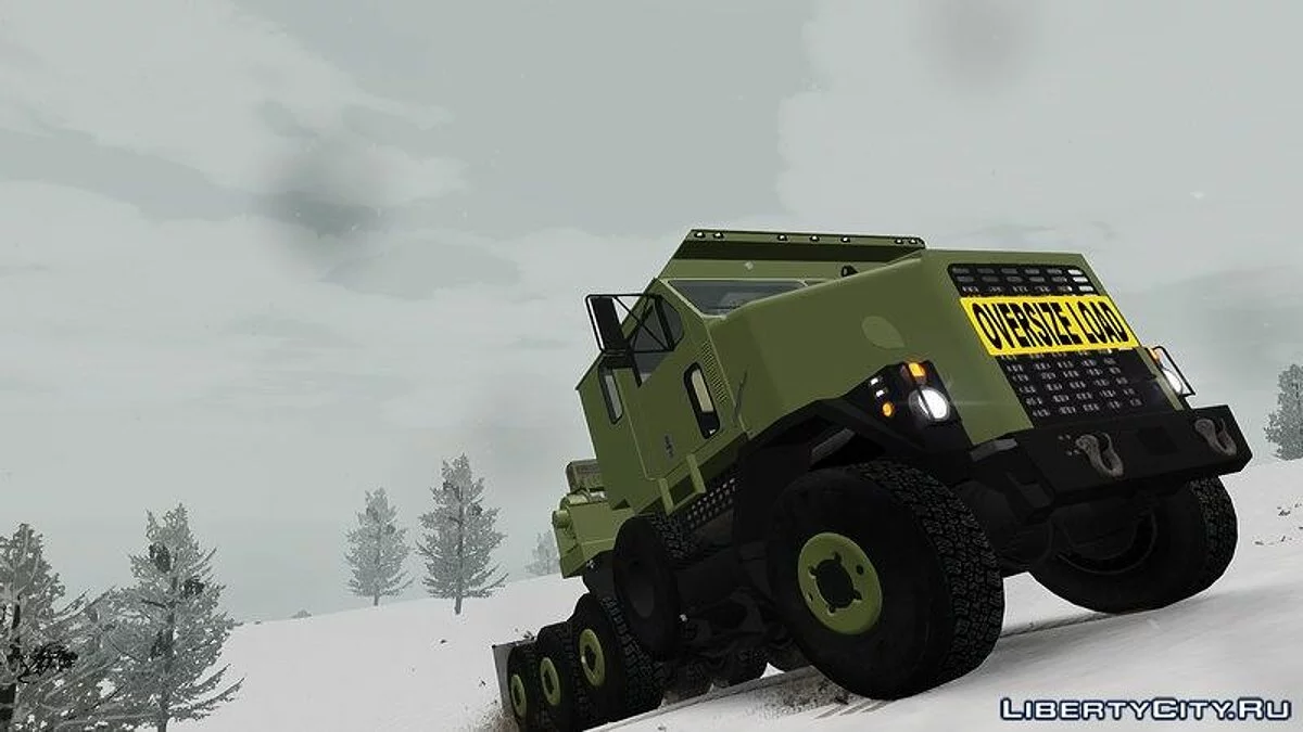OShkosh M1070 HET USA Military Transport truck 2.0 / GTA 4