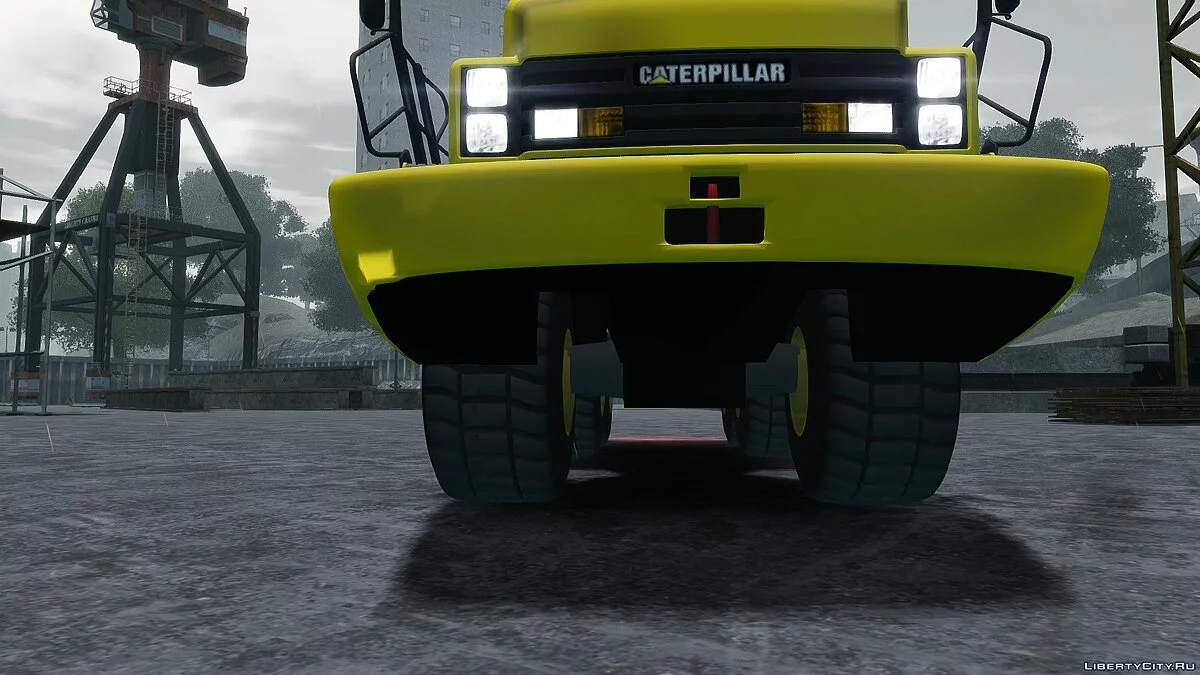 CAT 740 Аrticulated Dumper v1.0 / GTA 4