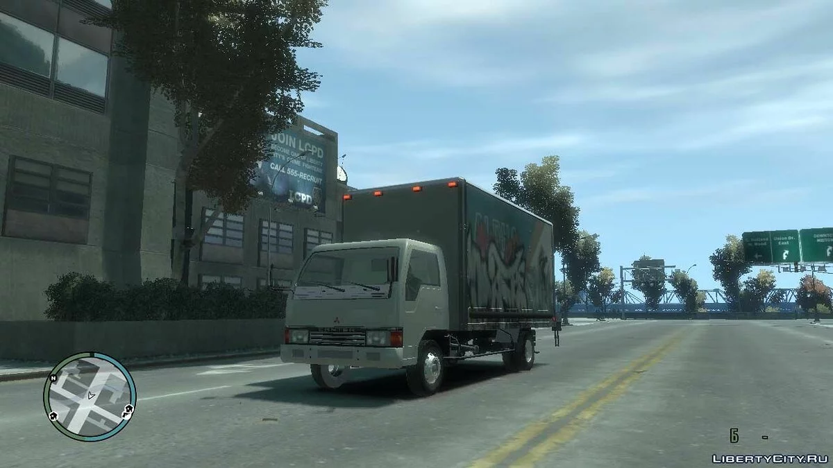 1989 Mitsubishi Fuso Canter / GTA 4