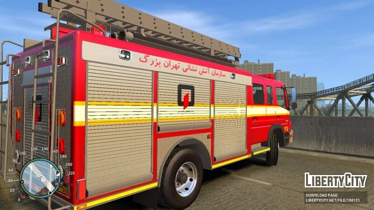 Iran's Benz Atego Fire Engine / GTA 4