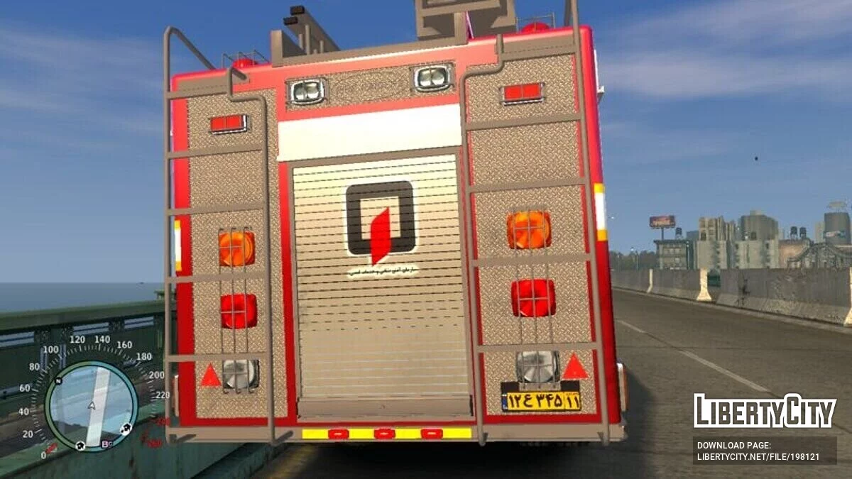 Iran's Benz Atego Fire Engine / GTA 4