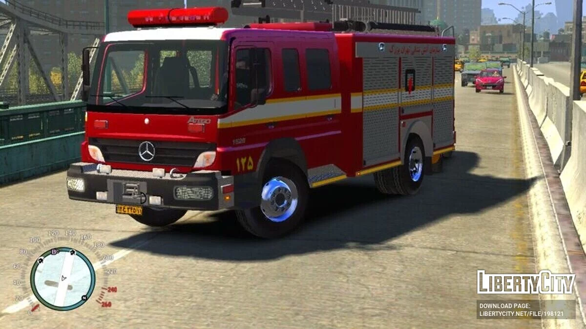 Iran's Benz Atego Fire Engine / GTA 4