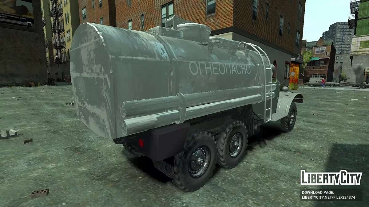 ЗИЛ-157 Бензовоз / GTA 4