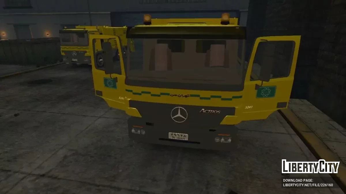 Tehran Garbage Truck (Iran) / GTA 4