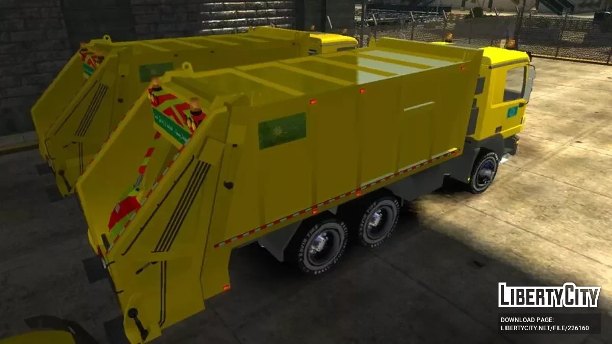 Tehran Garbage Truck (Iran) / GTA 4