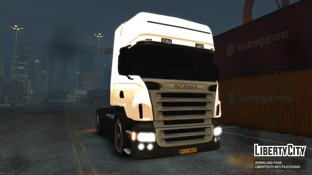 Scania R500 Plate Iran / GTA 4