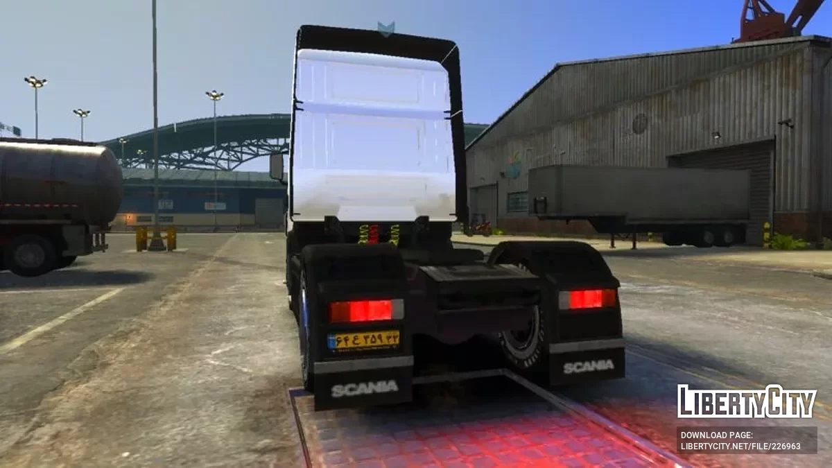 Scania R500 Plate Iran / GTA 4
