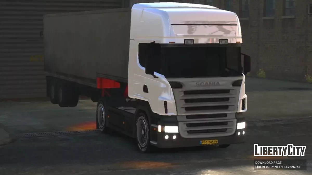 Scania R500 Plate Iran / GTA 4