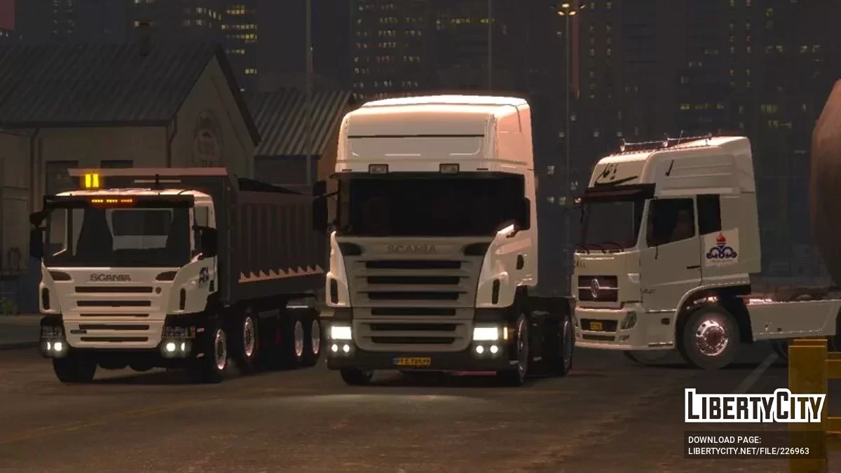 Scania R500 Plate Iran / GTA 4
