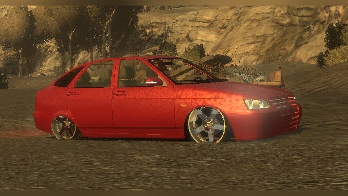 Скачать Lada Priora хэтчбек бета для GTA 4