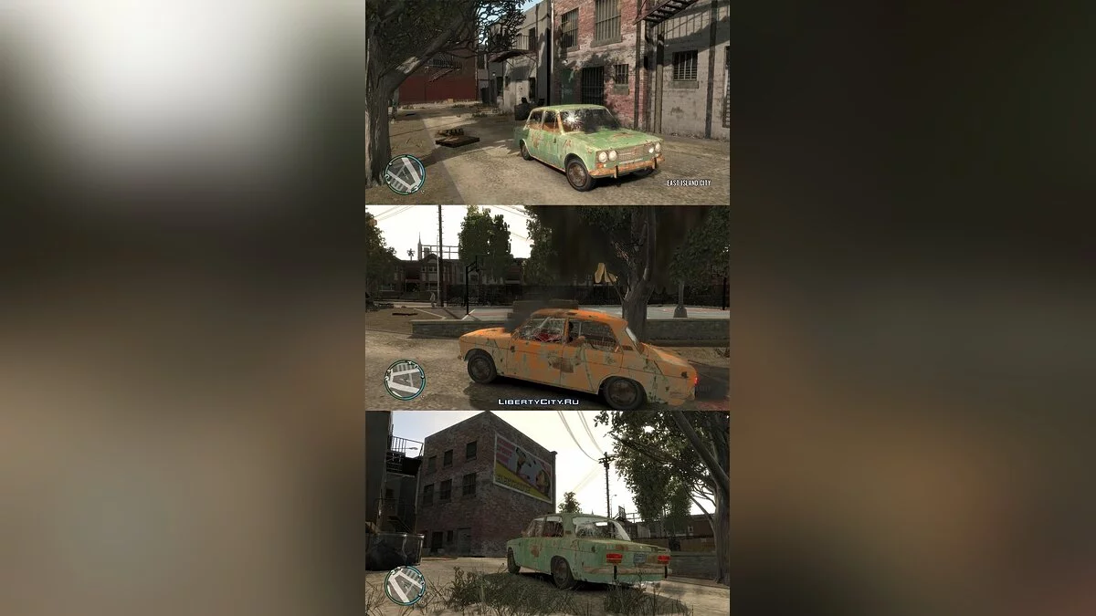 ВАЗ 2103 - Заброшенный 2.0 / GTA 4