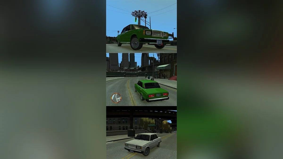 ВАЗ 2107 / GTA 4
