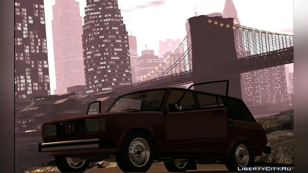 Lada 2104 Station Wagon Stock / GTA 4