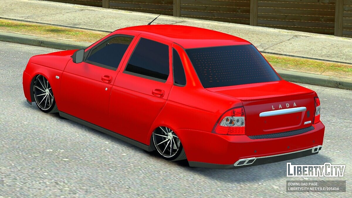 Скачать Lada Priora 2170 для GTA 4