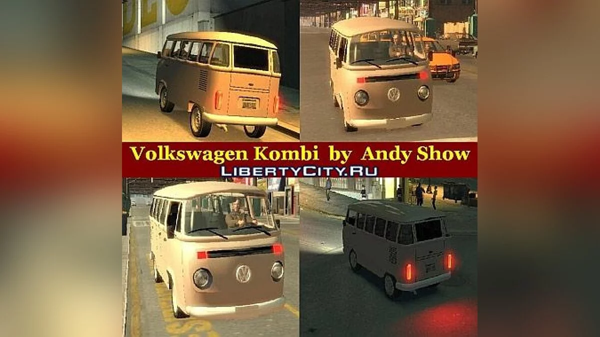 Volkswagen Kombi Bus / GTA 4