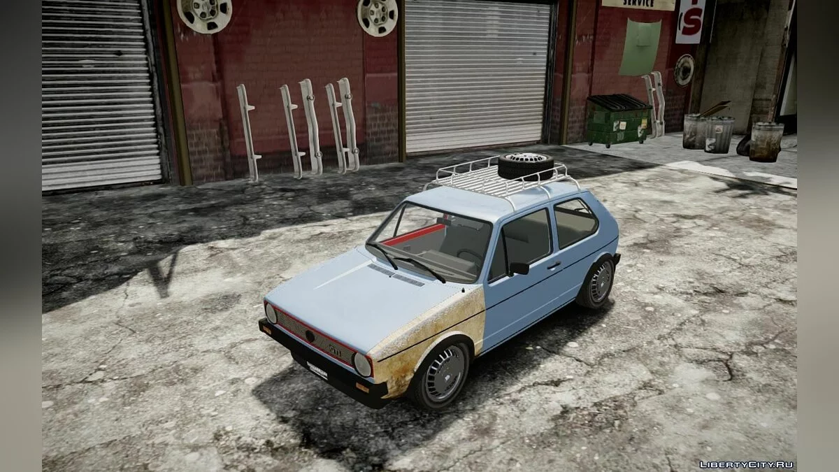 Volkswagen Golf MK1 GTI - Rat style / GTA 4