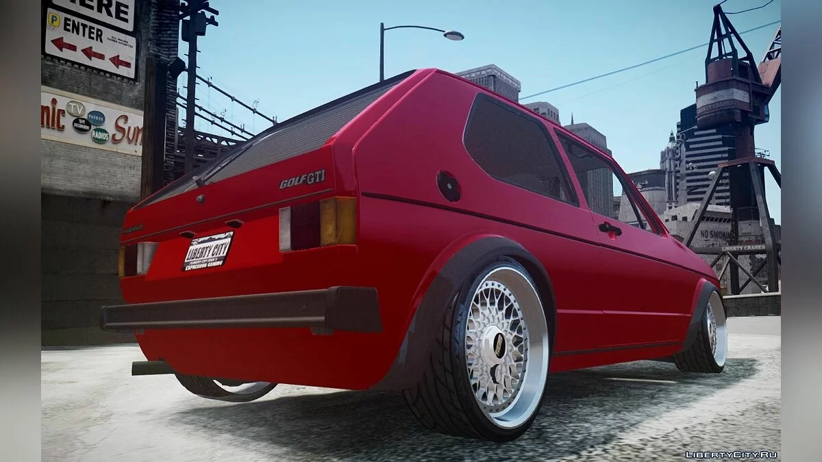 Volkswagen Golf MK1 GTI - Updated Badges / GTA 4