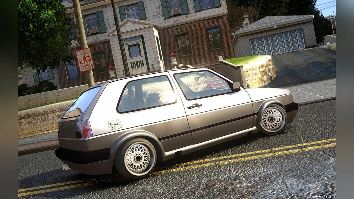 1992 Volkswagen Golf MK2 GTi 16v Сustom / GTA 4