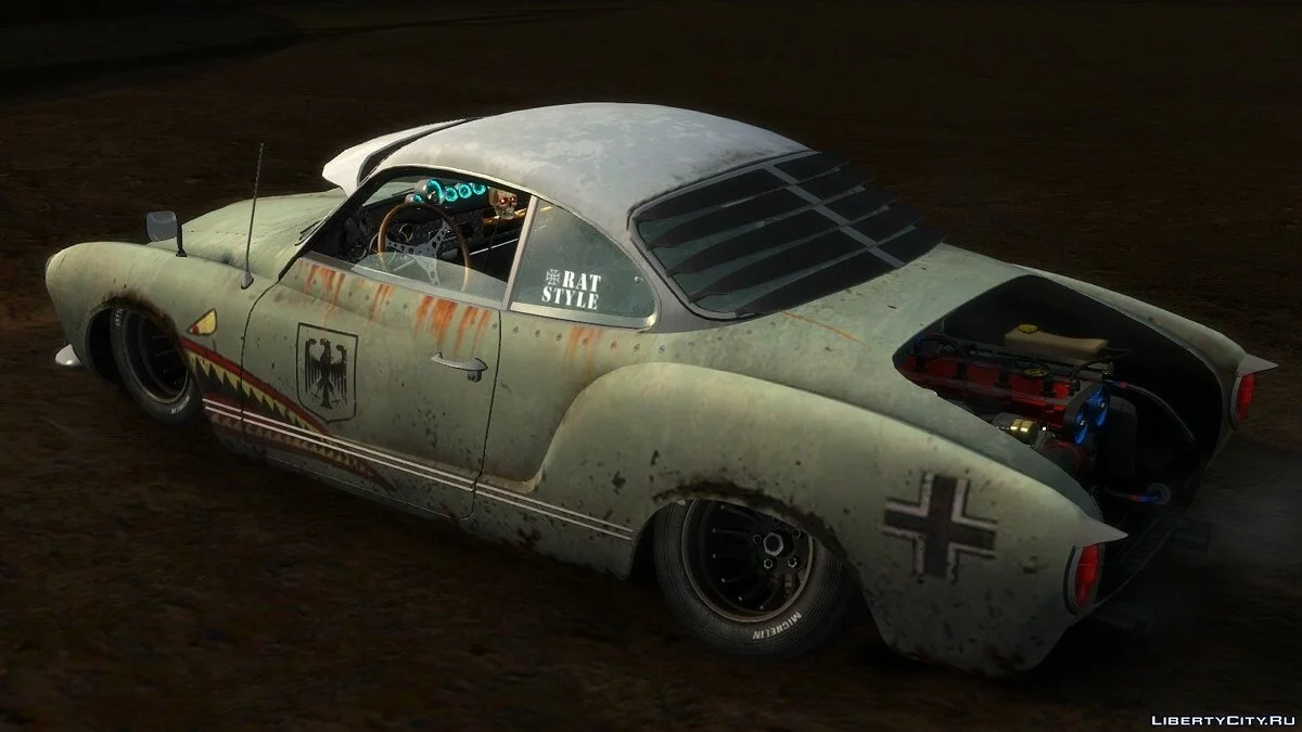 Volkswagen Karmann Ghia 67 (Slammed Rat) / GTA 4