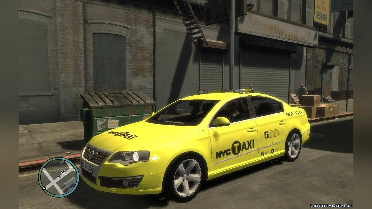 Volkswagen  Passat B6 Sedan - NYC TAXI / GTA 4