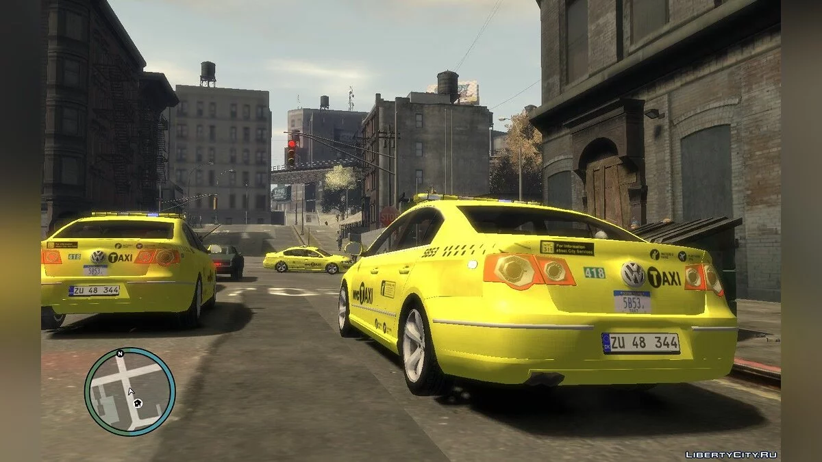 Volkswagen  Passat B6 Sedan - NYC TAXI / GTA 4