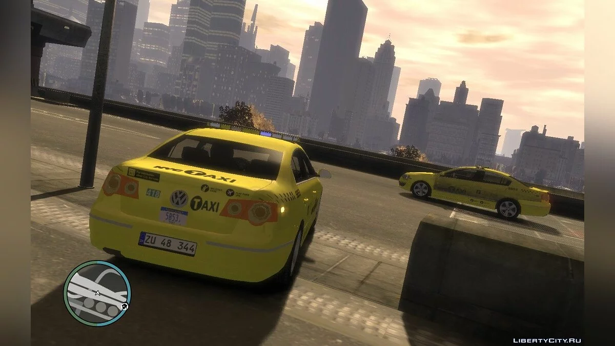 Volkswagen  Passat B6 Sedan - NYC TAXI / GTA 4
