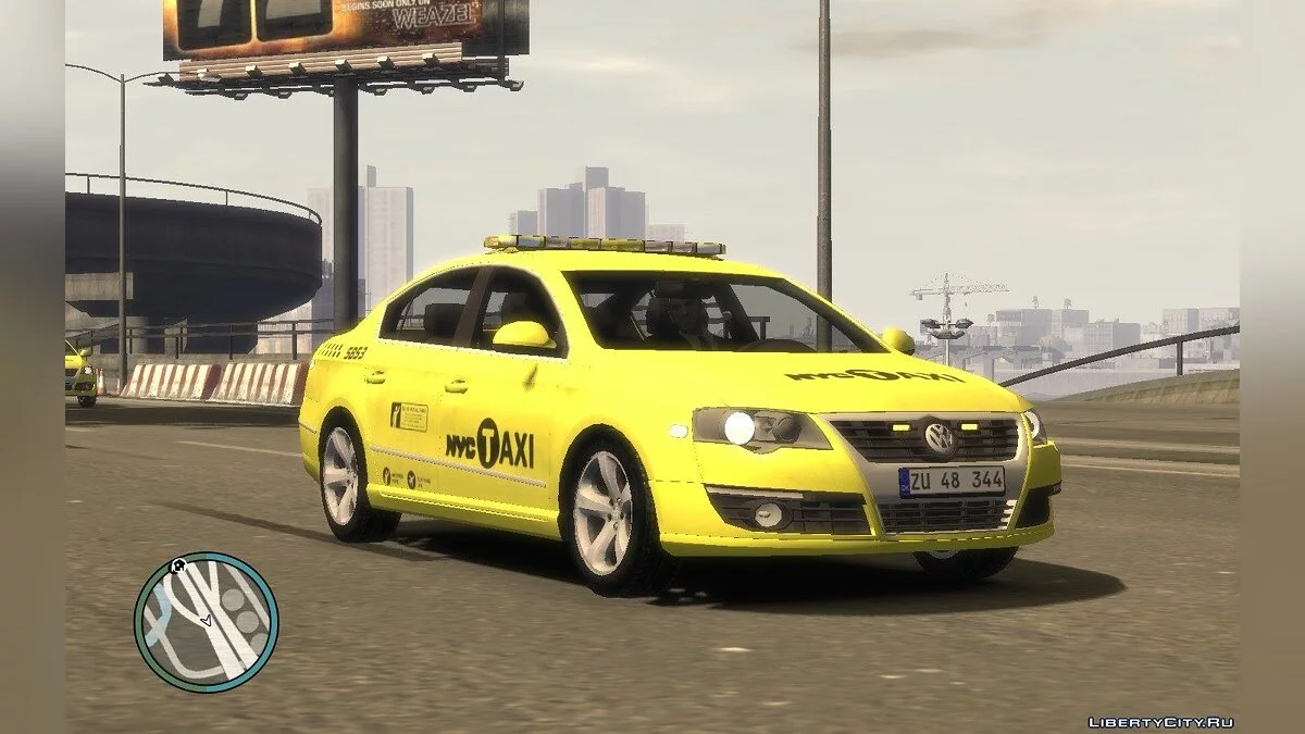 Volkswagen  Passat B6 Sedan - NYC TAXI / GTA 4
