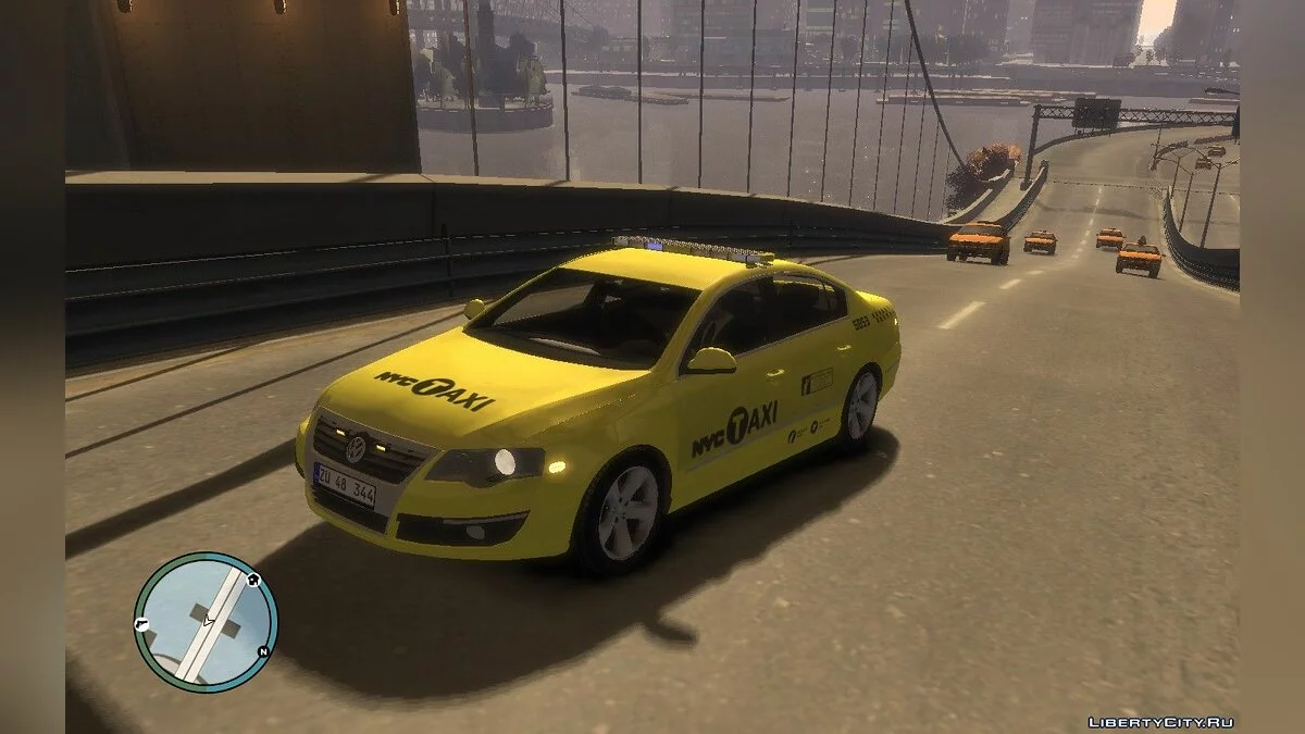 Volkswagen  Passat B6 Sedan - NYC TAXI / GTA 4